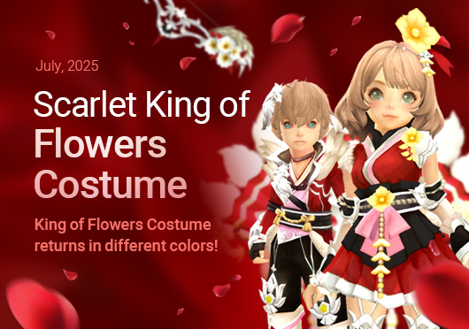 Scarlet King of Flowers Costume