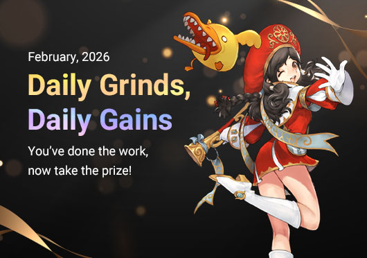 Daily Grinds, Daily Gains